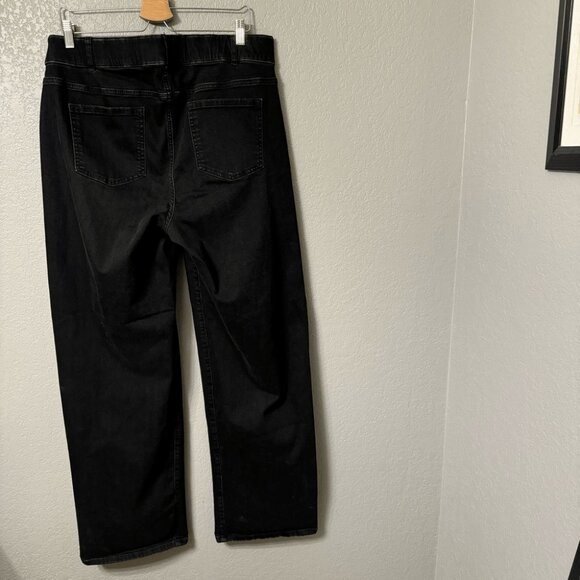 J. Jill High-Rise Creased-Front Full-Leg Jeans 18T - Picture 2 of 6